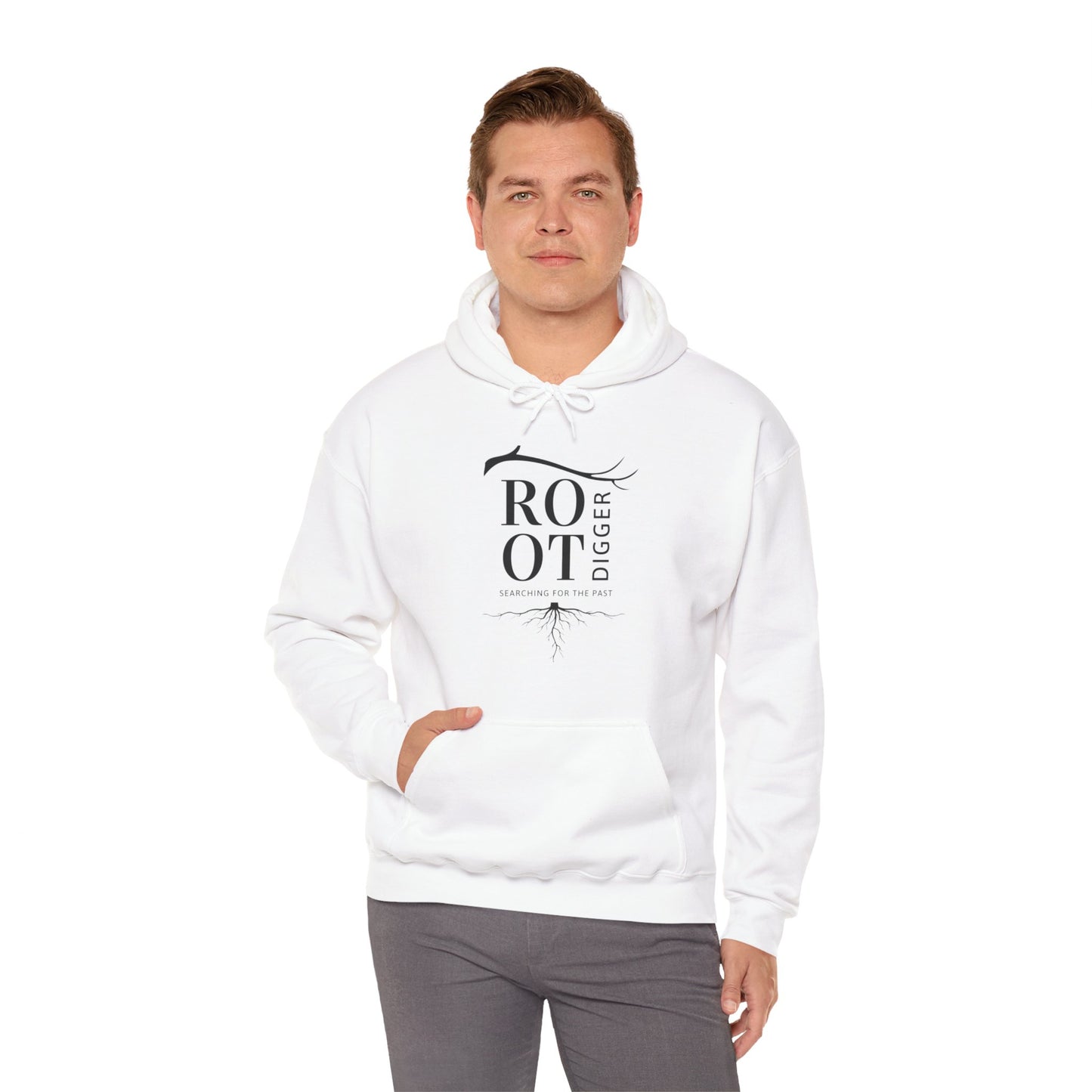 "Root Digger: Searching for the Past" Hooded Sweatshirt