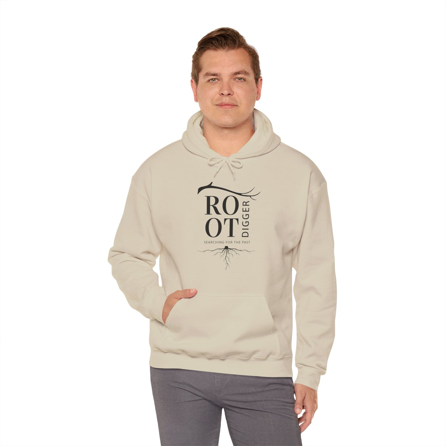 "Root Digger: Searching for the Past" Hooded Sweatshirt