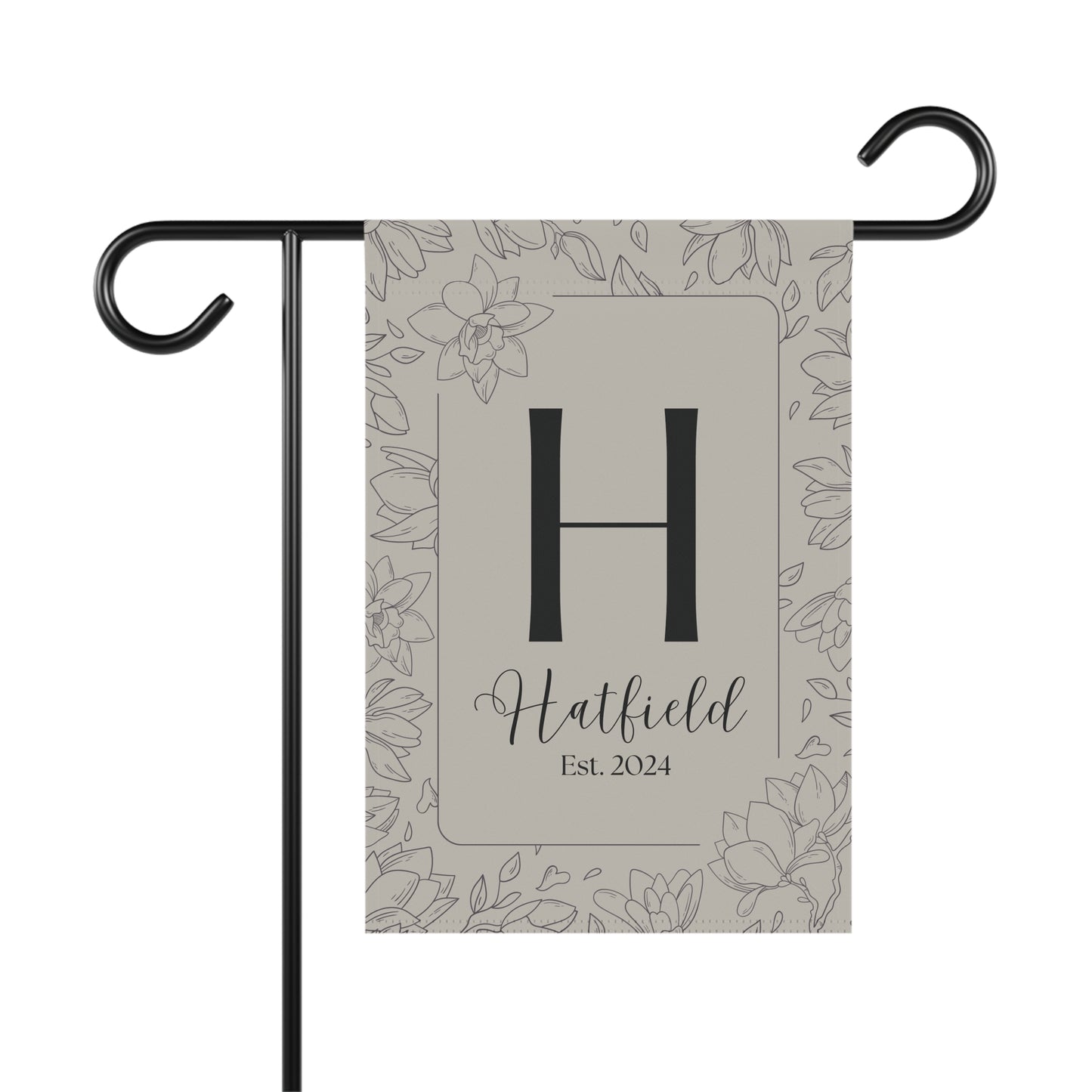 Personalized Garden Flag