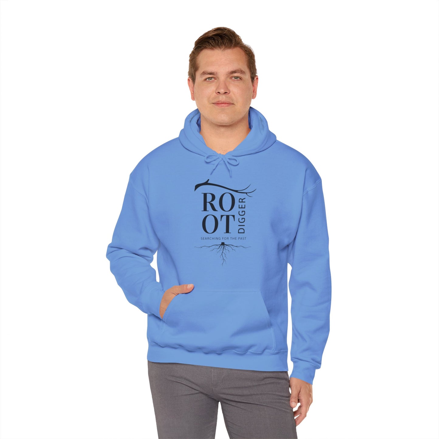 "Root Digger: Searching for the Past" Hooded Sweatshirt