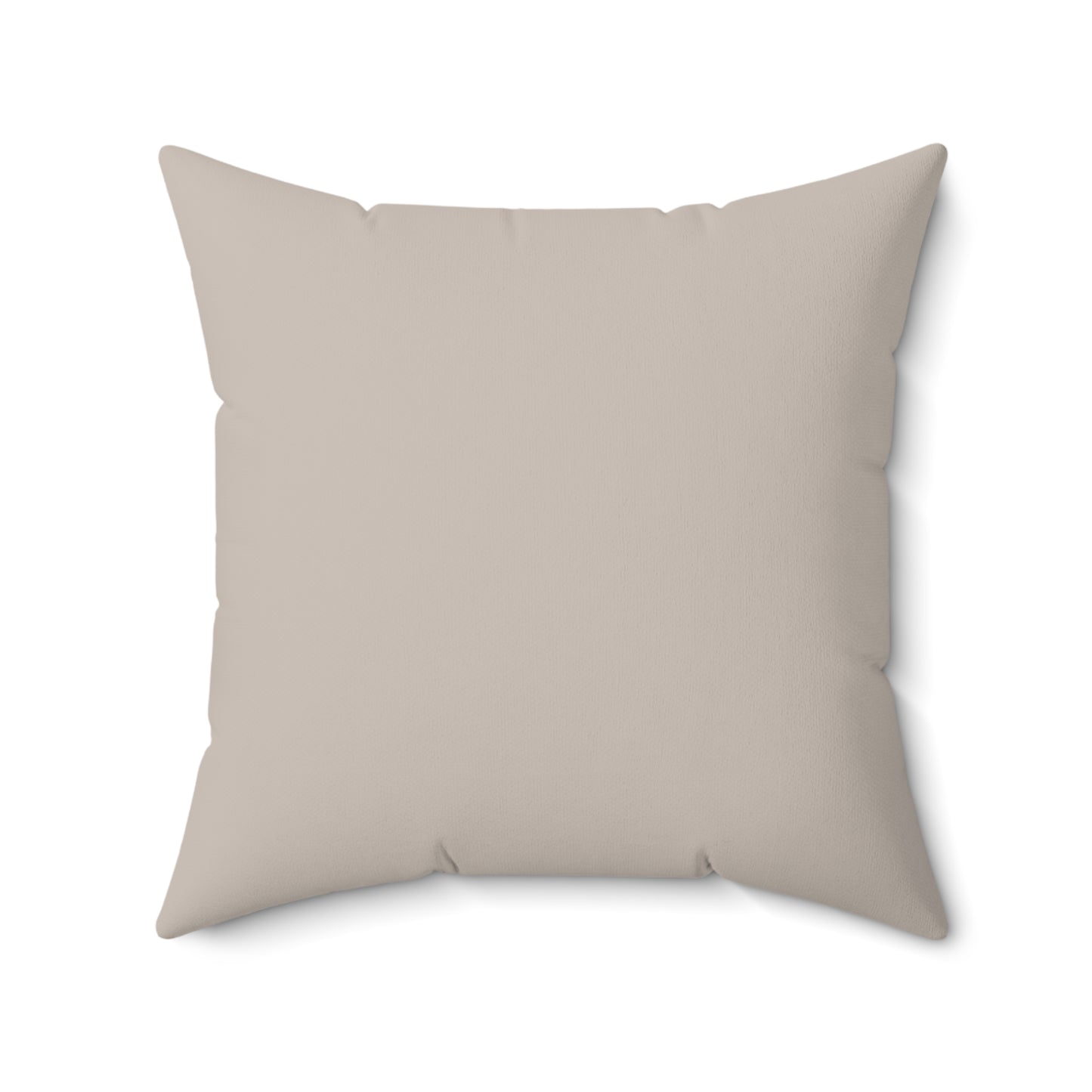 Family Name Decorative Pillow - Greige