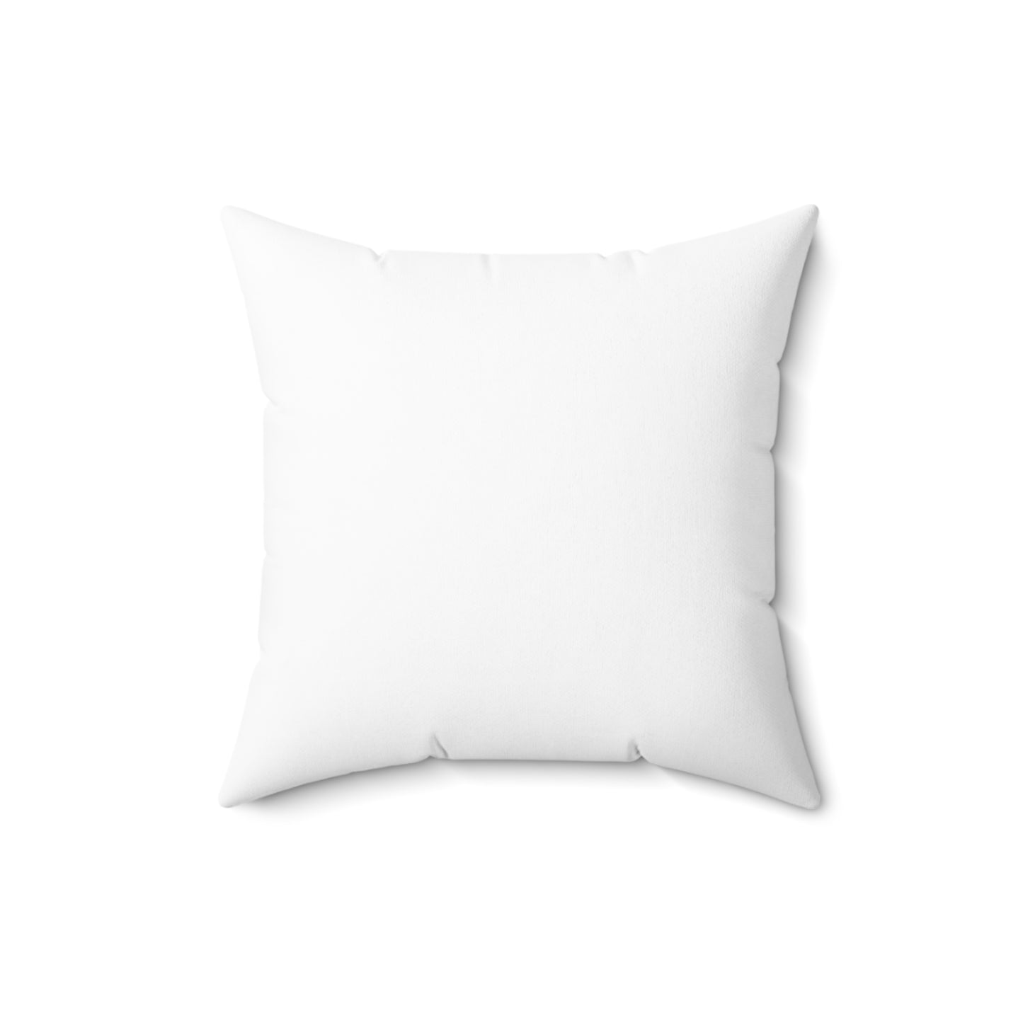 Family Name Decorative Pillow - White