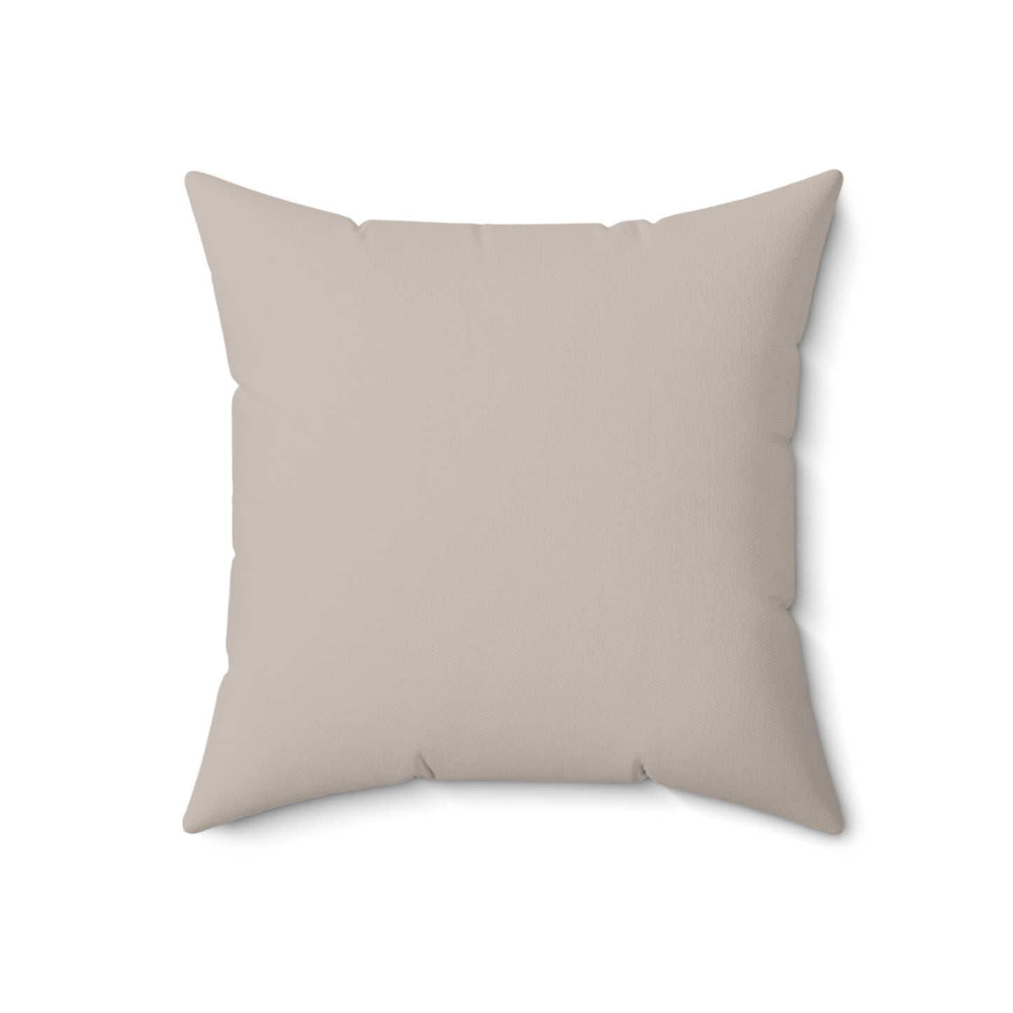 Family Name Decorative Pillow - Greige