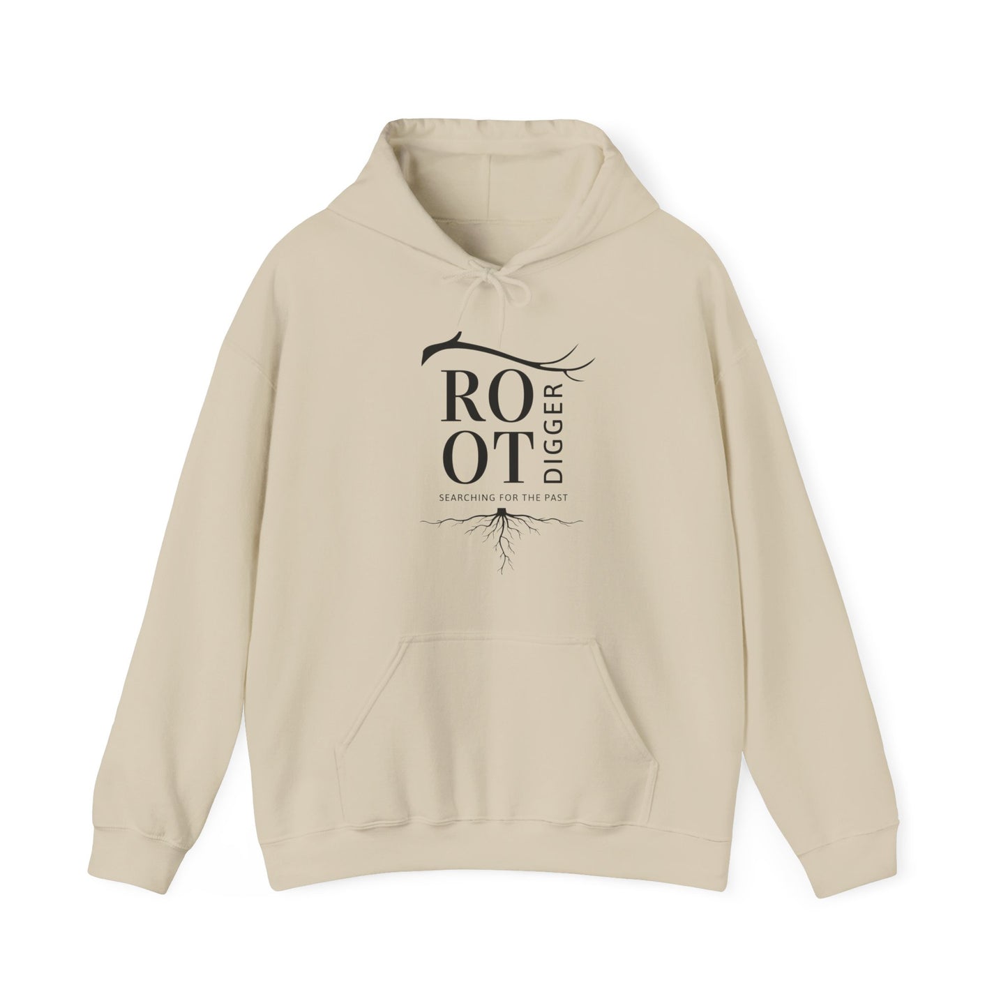 "Root Digger: Searching for the Past" Hooded Sweatshirt