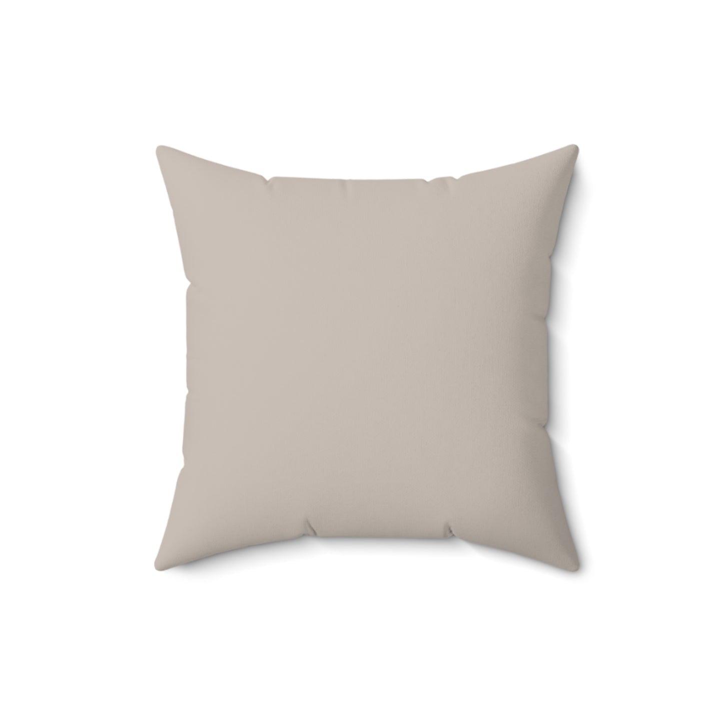 Family Name Decorative Pillow - Greige