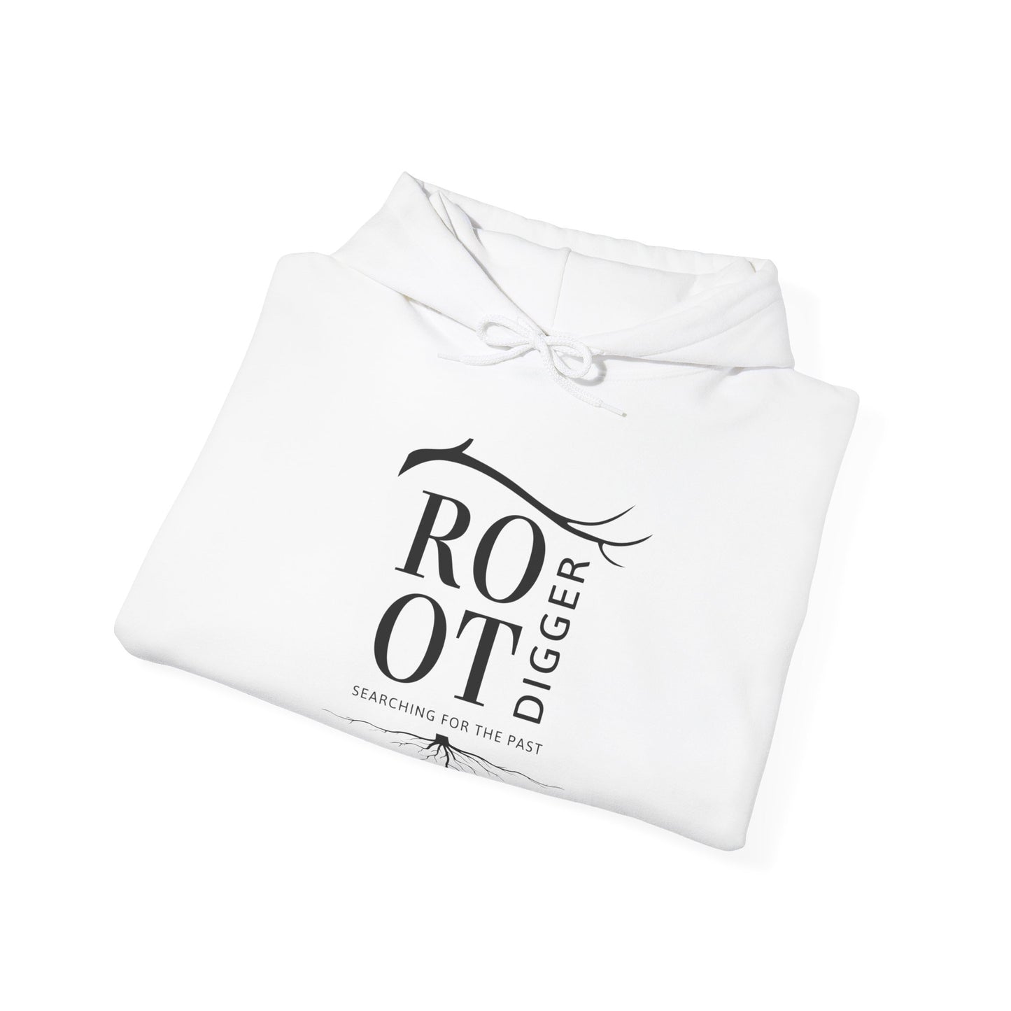 "Root Digger: Searching for the Past" Hooded Sweatshirt