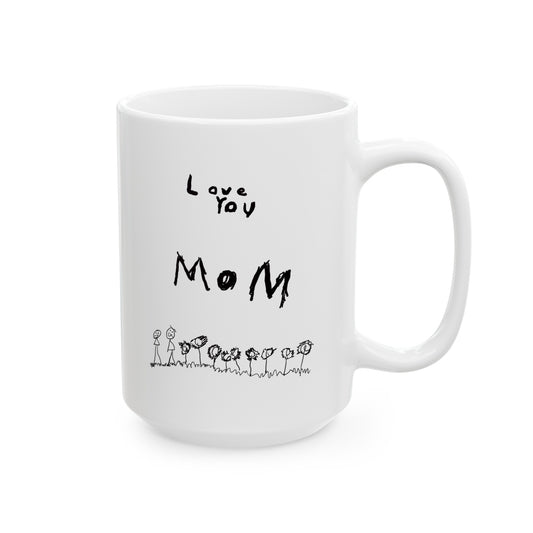 Personalized Handwritten Note Mug, (11oz, 15oz)