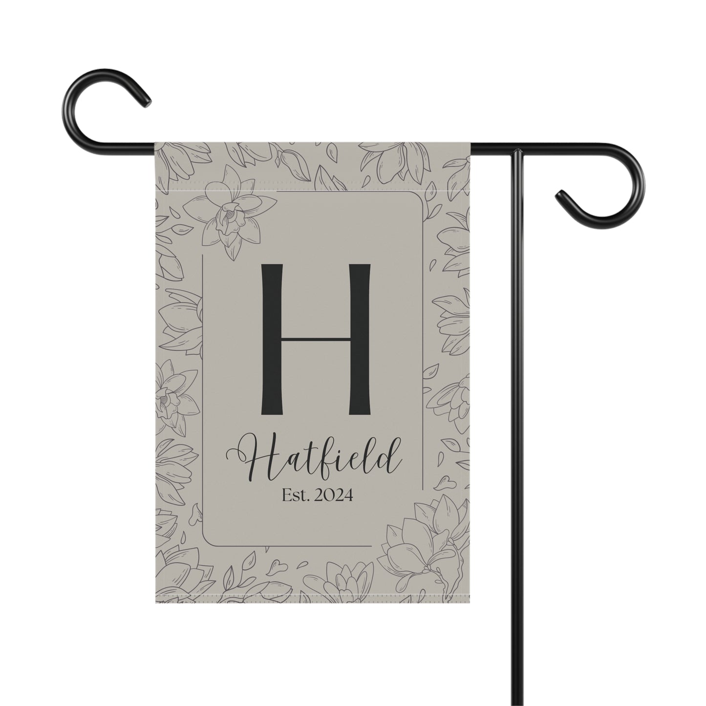 Personalized Garden Flag